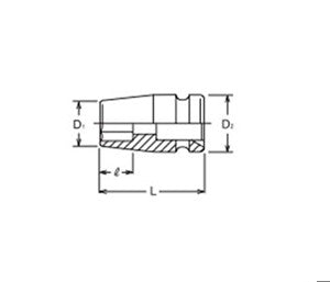 Koken USA 3/8in Sq. Dr. TORX Socket (P/N 13425-E10)