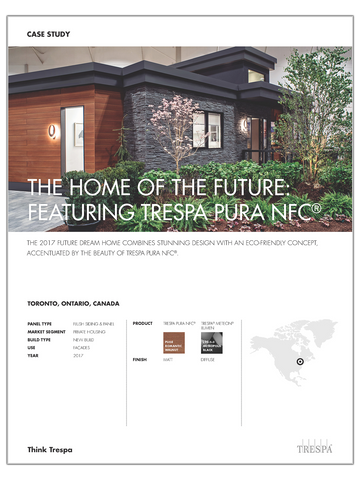 Future Dream Home Trespa Pura - Case Study