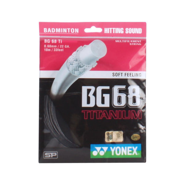Yonex String BG68 Titanium | Toby's Sports