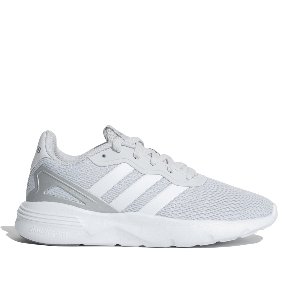adidas Women's Nebzed Casual Shoes Grey White Metallic - Toby's Sports