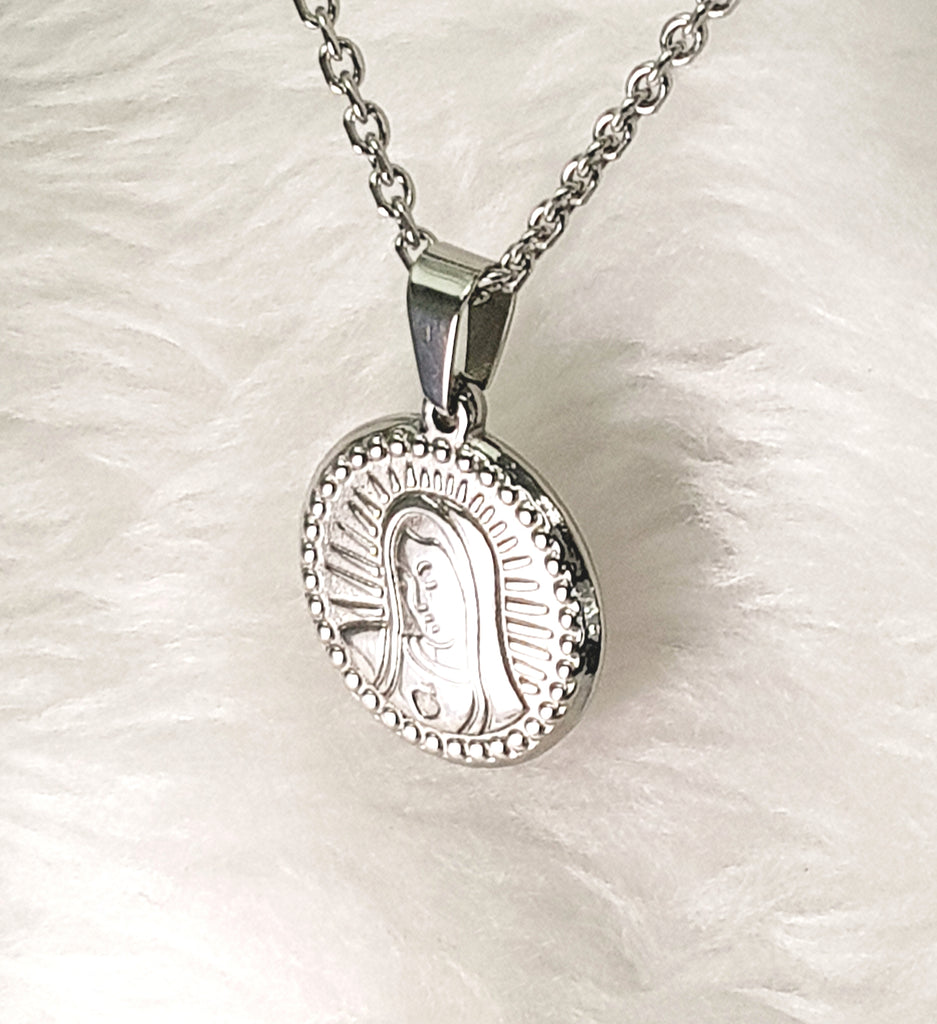 immaculate heart of mary necklace