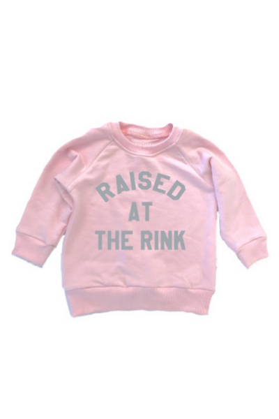 RAISED AT THE RINK RAGLAN - TODDLER