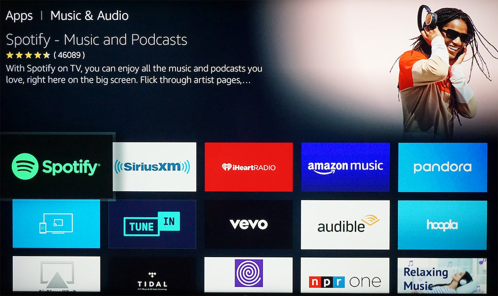 Music streaming apps