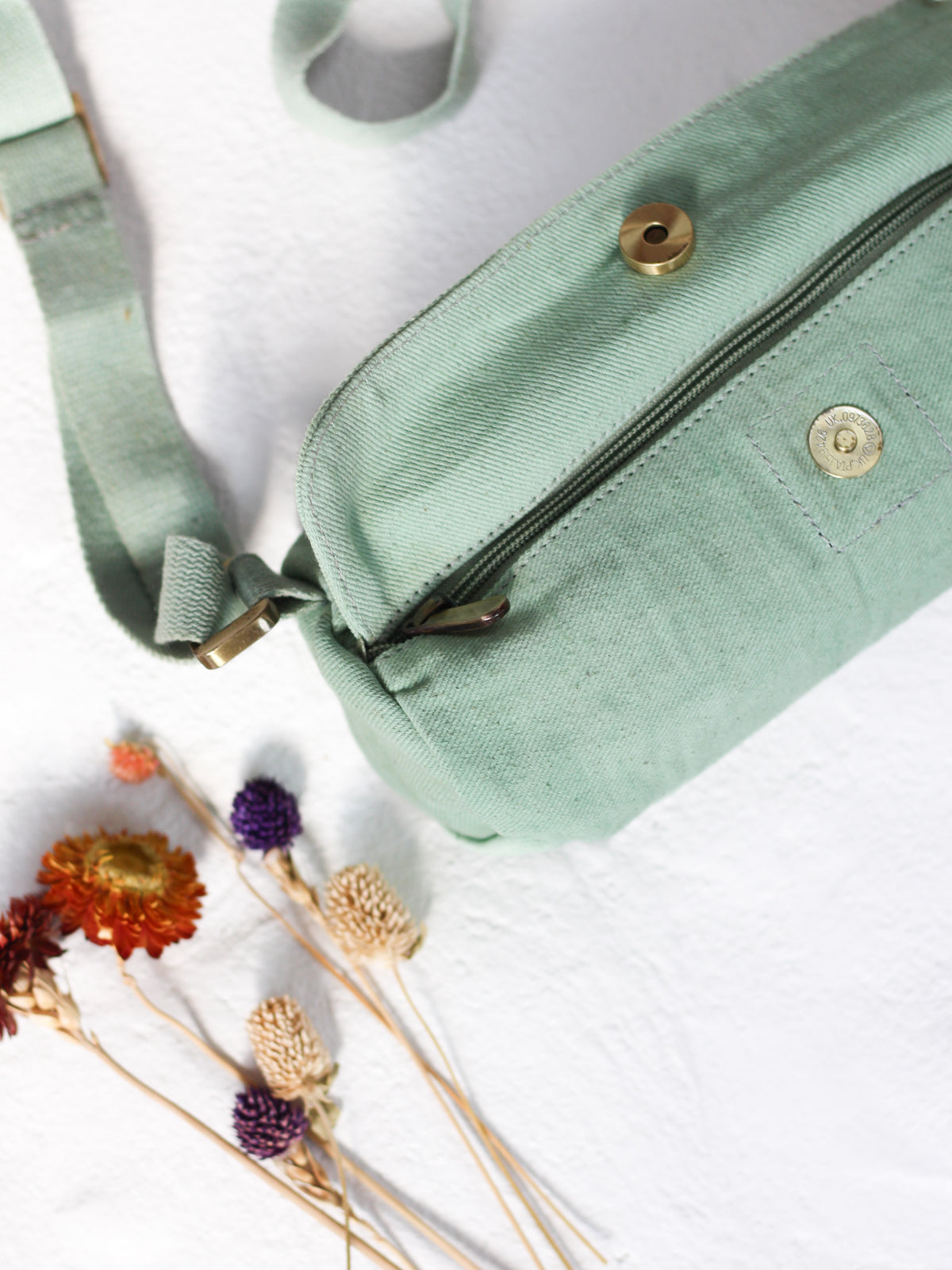 Cross Body Mint Sling Bag