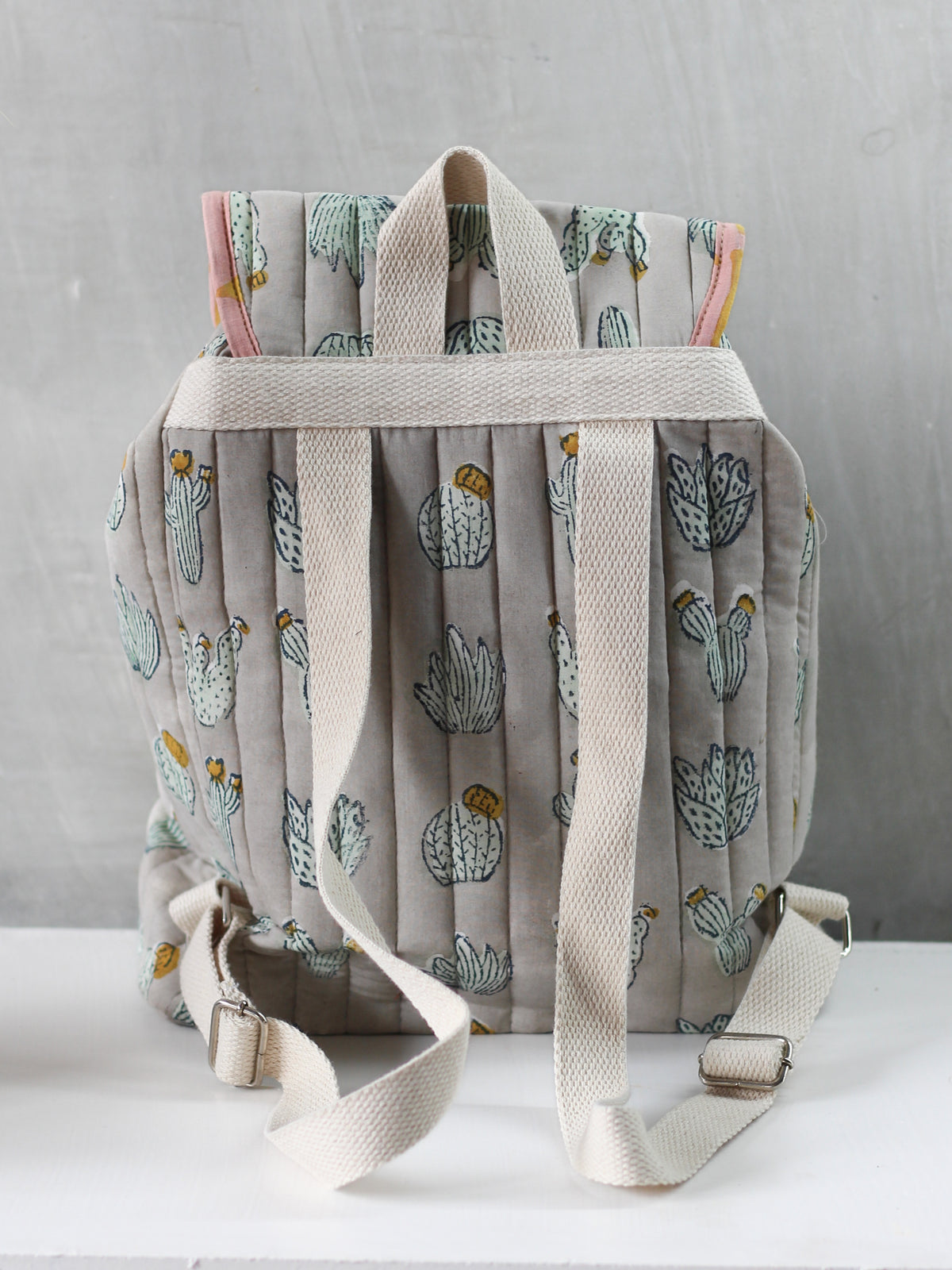 KIDS -GRAY CACTUS BAG