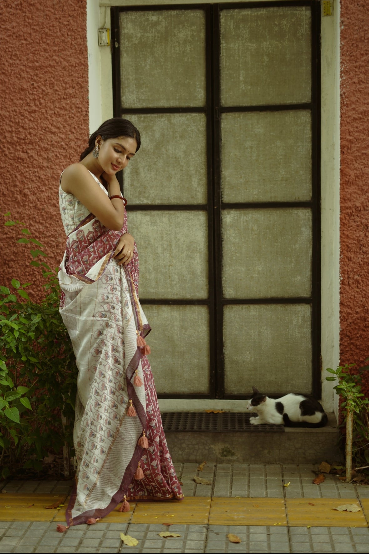 MULBERRY - Chanderi Saree