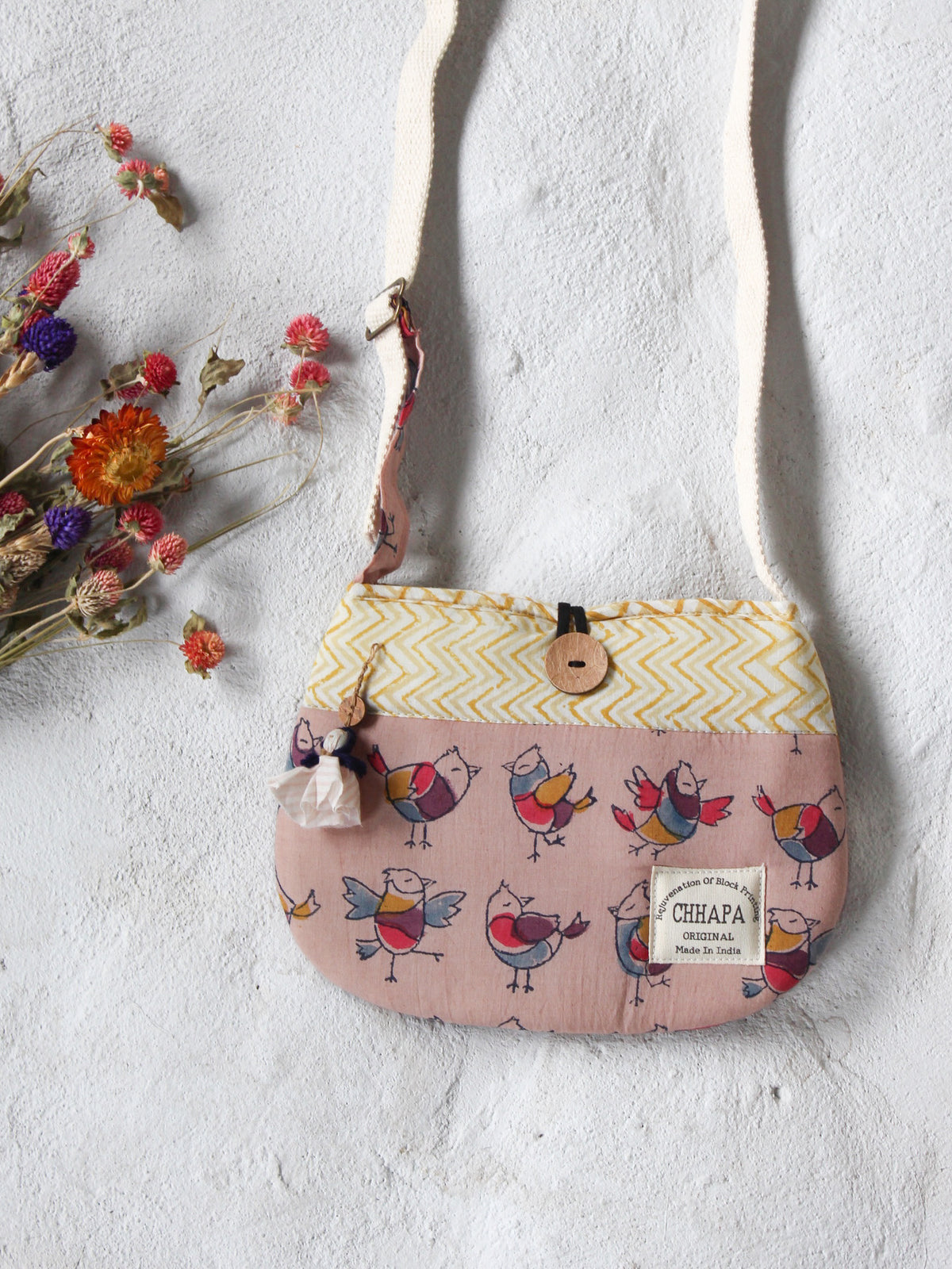 Shoulder Bag - PINK CHIDIYA