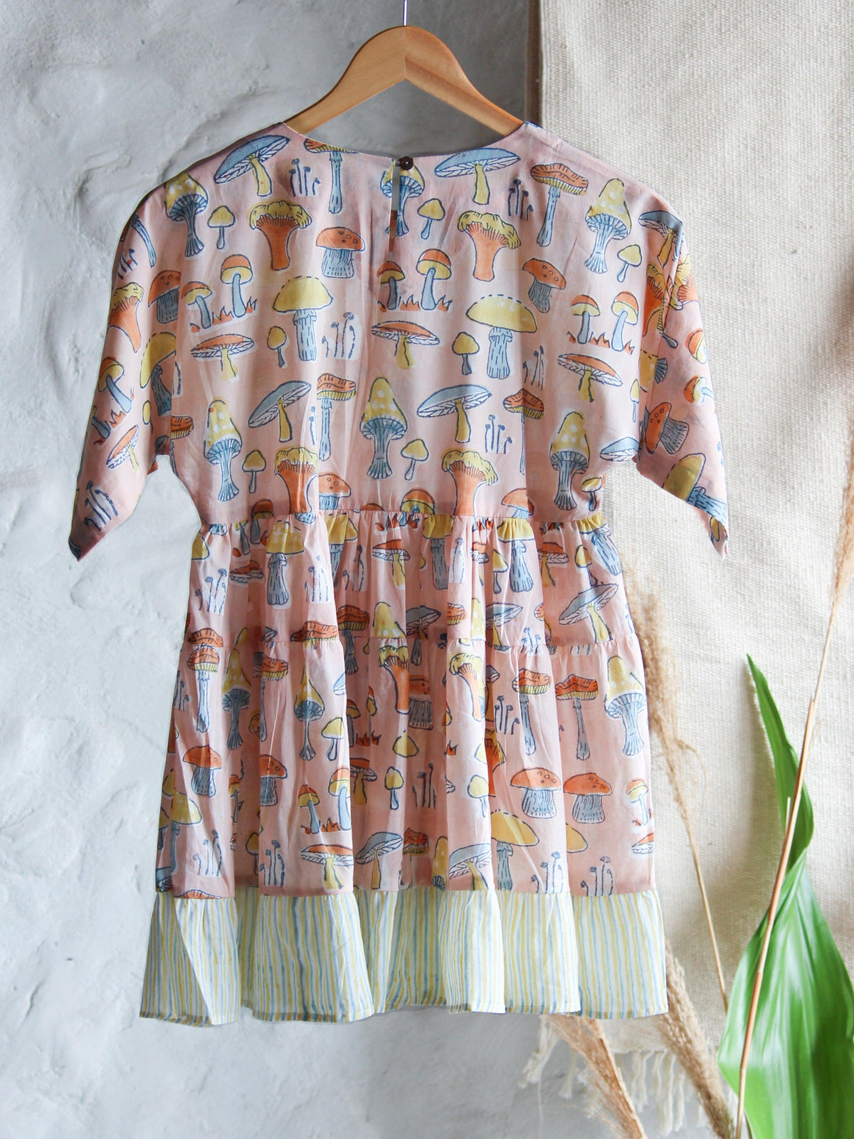 Pastel Mushroom Frill Top - CHHAPA