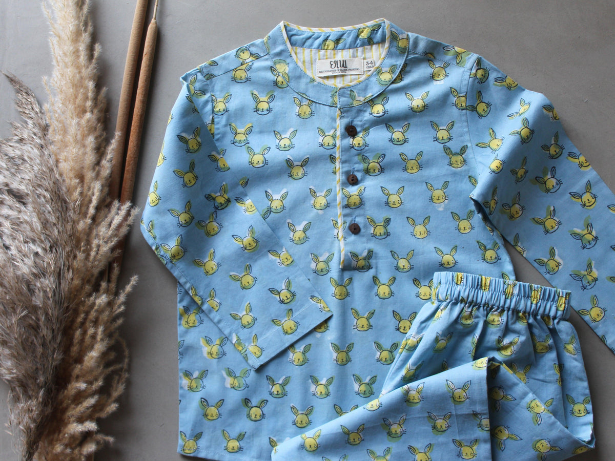 Unisex Kids Pajama - Bunnies in Sky - CHHAPA