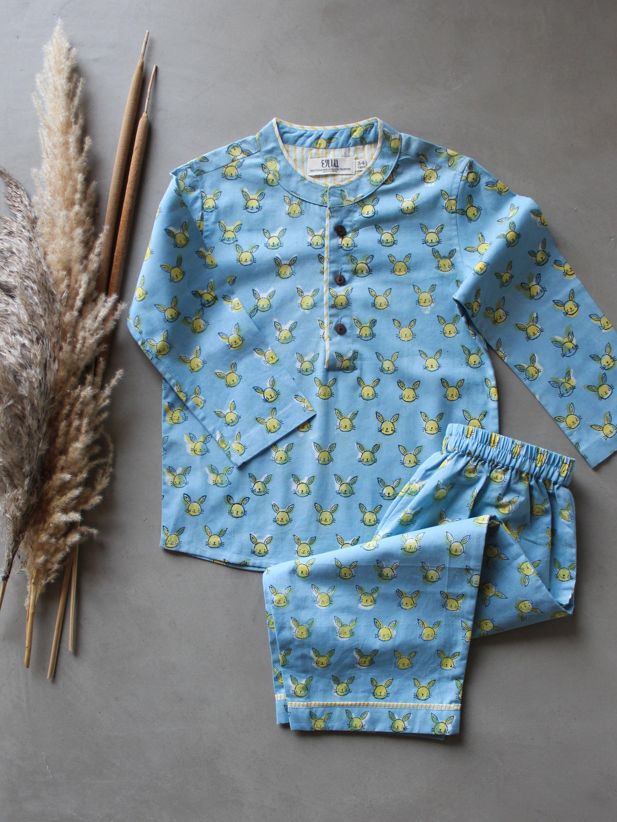 Unisex Kids Pajama - Bunnies in Sky - CHHAPA