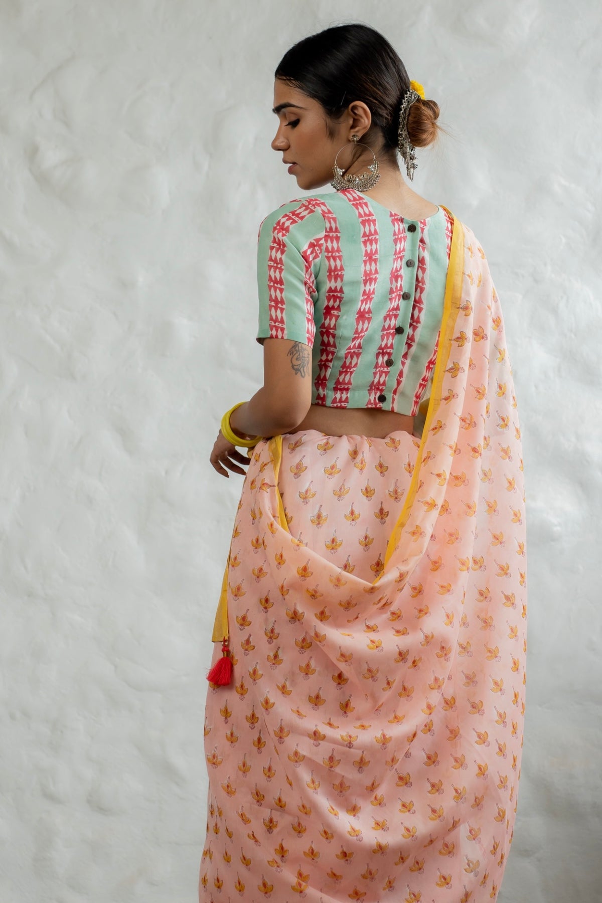 AMALTAS - Chanderi Saree