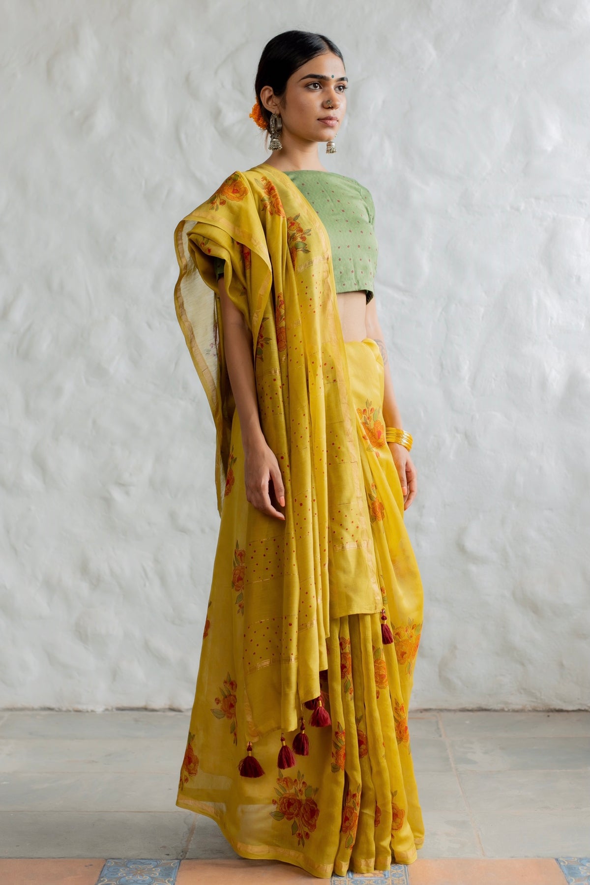 GUL SI NAZAKAT - Chanderi Saree