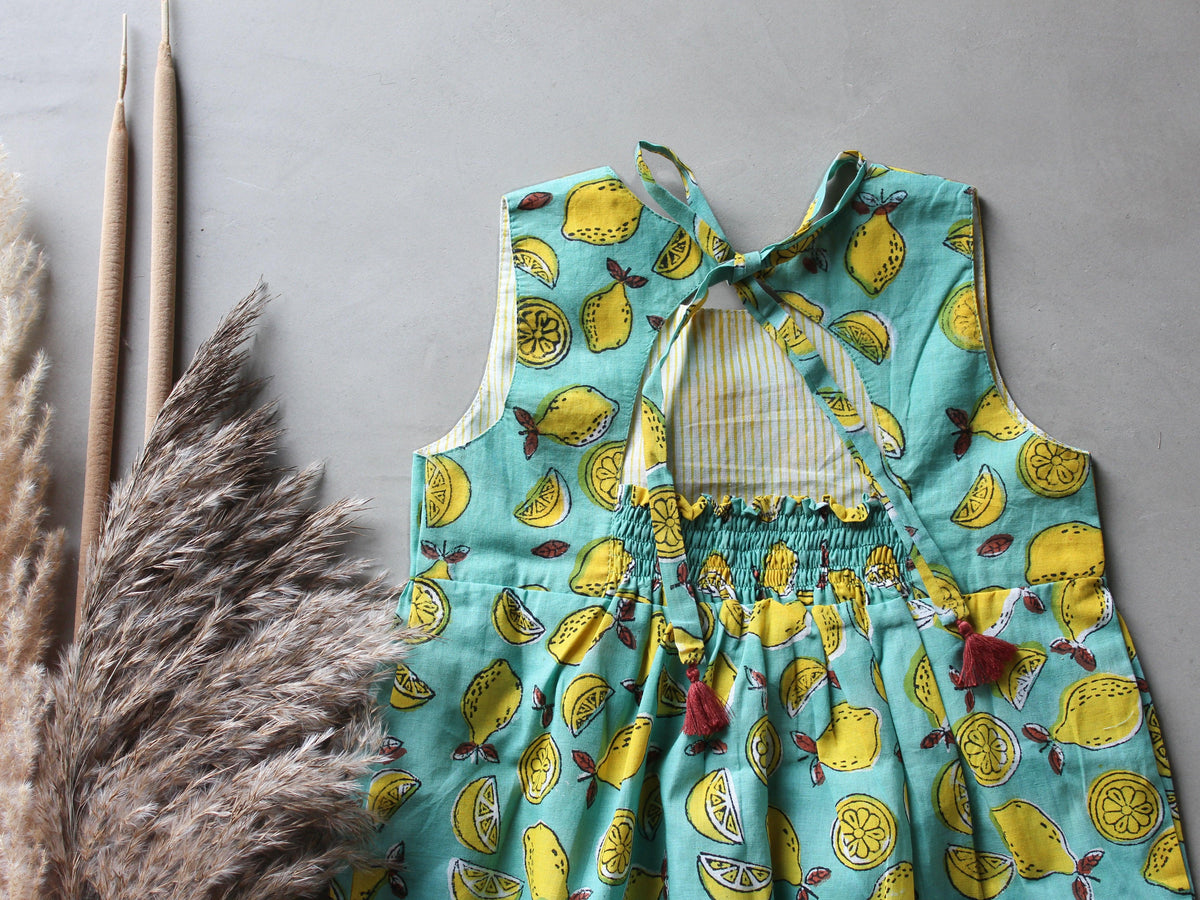 Summer Turquoise Dress - CHHAPA