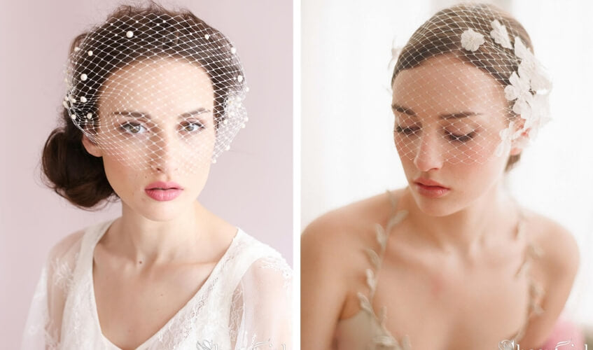 birdcage veils