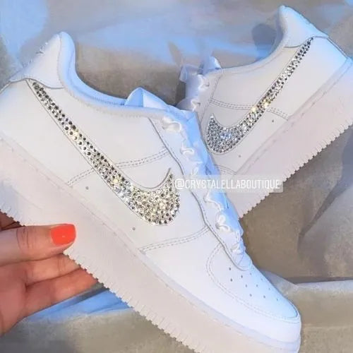 rhinestone nike air force 1