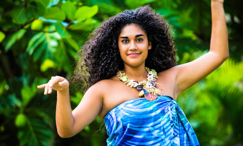 Polynesian woman