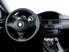bmw interior gauge pod steering