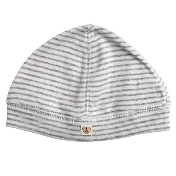 Nurtured By Nature Organic Cotton Beanie - Pebble Stripe | Koop.co.nz