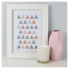 Dekor Studio Print (A4) - Tri Peach | Koop.co.nz
