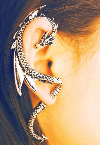 Dragon Ear Cuff at MyBodiArt