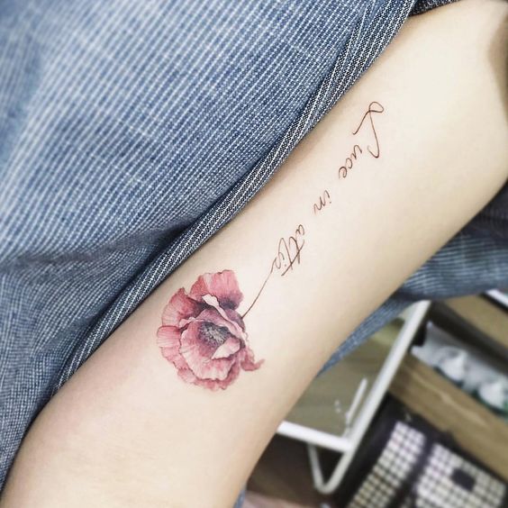 Flower Arm Tattoo - MyBodiArt.com