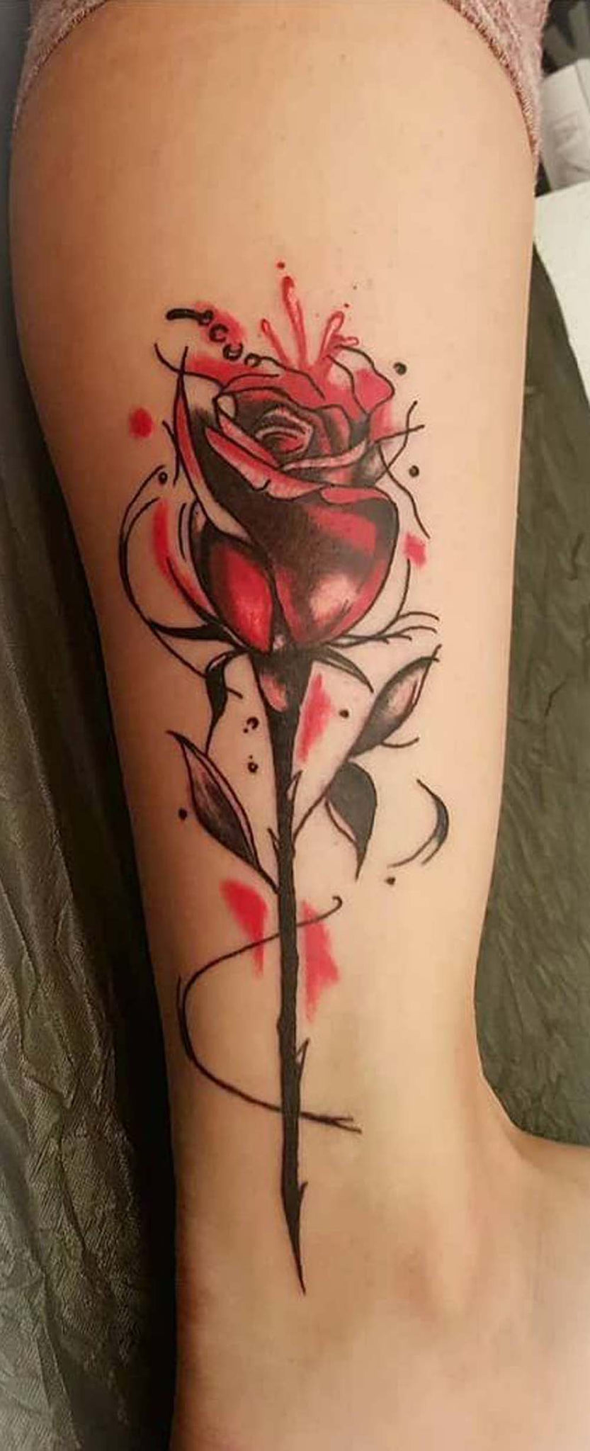 Cute Belle Beauty and the Beast Rose Floral Flower Arm Sleeve Tattoo Ideas for Women -  ideas de tatuaje de manga de brazo de rosa para mujeres - www.MyBodiArt.com