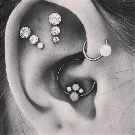 Helix Piercing Ideas at MyBodiArt