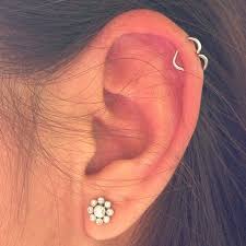 Helix Piercing Jewelry Ideas with Heart Helix Earring