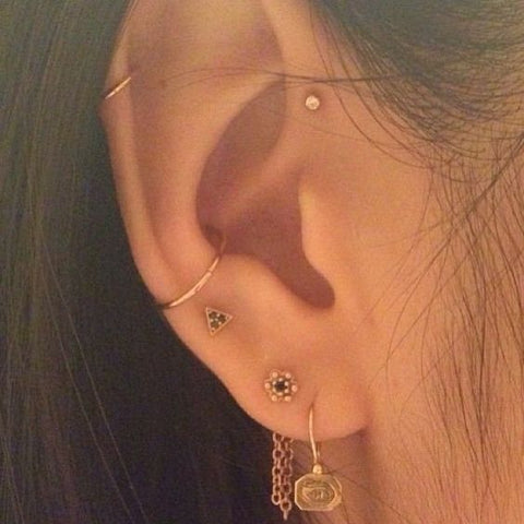 Simple and Cute Ear Piercings to Try this Summer @ MyBodiArt