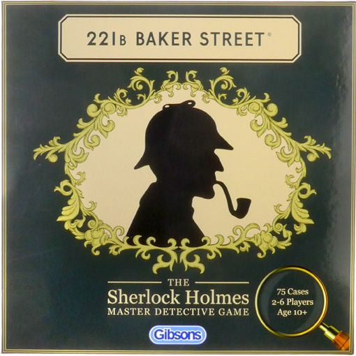 221b Baker Street Sherlock Holmes Master Detective Game The Literary Gift Company