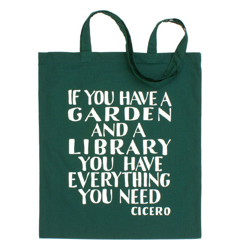 Cicero Library Bag The Literary Gift Company