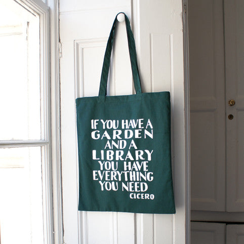 Cicero Library Bag The Literary Gift Company