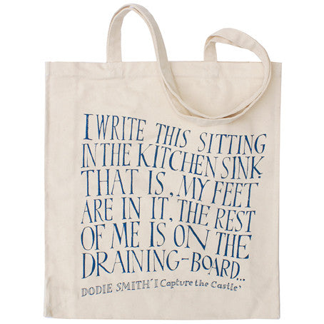 I Capture The Castle Dodie Smith Canvas Shopper