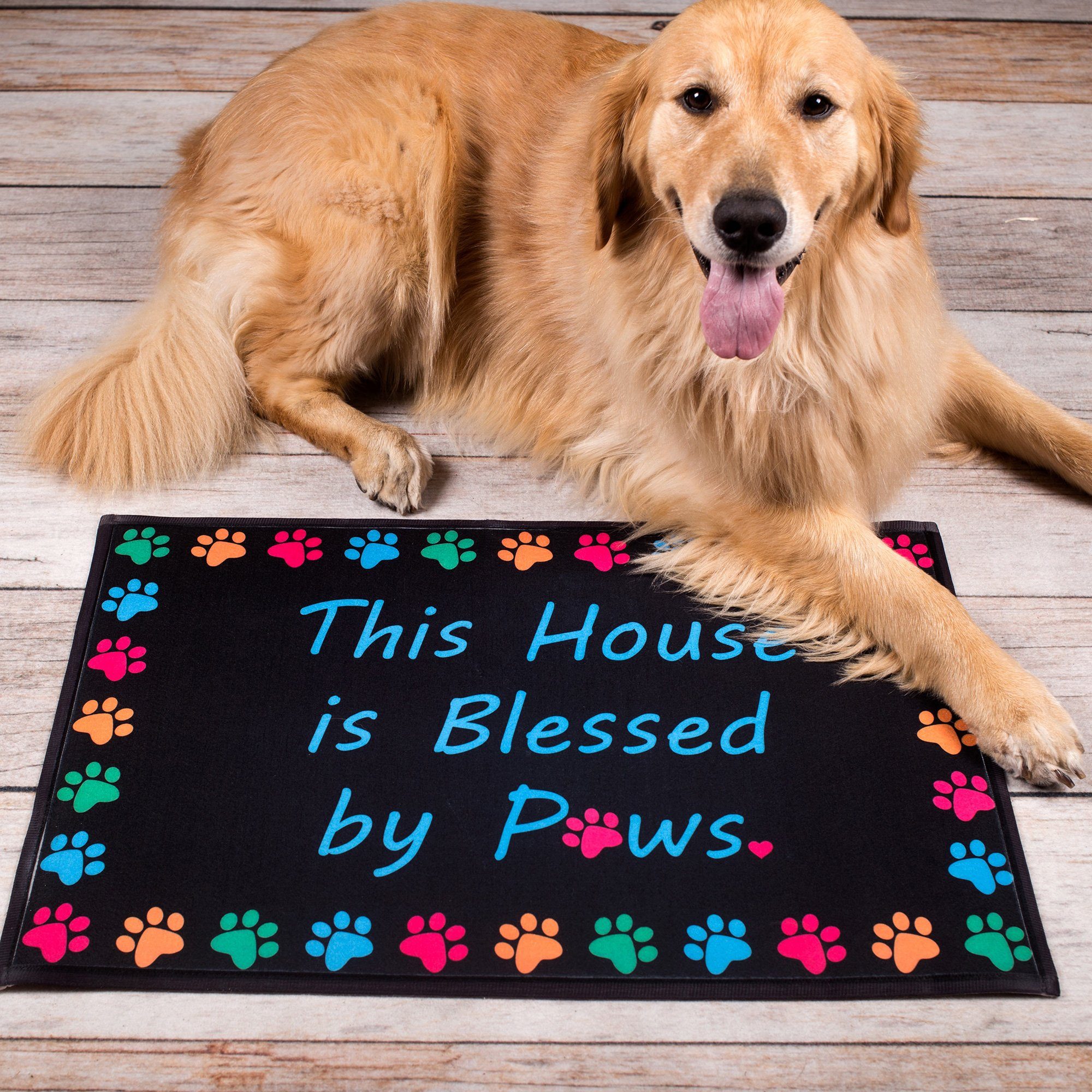 blessed by paws indoor/outdoor mat