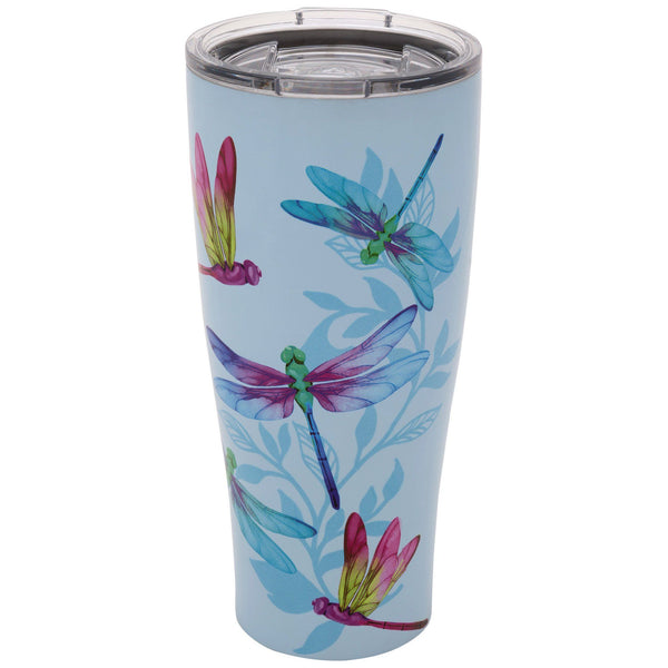 Dragonfly Dreams Stainless Steel Travel Mug Greatergood