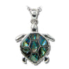 Glacier pearle turtle time necklace