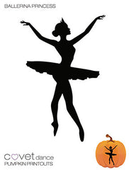 Ballerina Princess Pumpkin Template