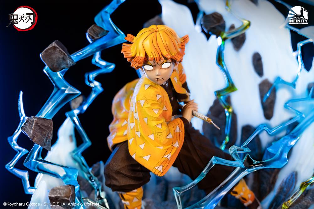 Infinity Studio Demon Slayer: Kimetsu no Yaiba - 1/4 Agatsuma Zenitsu Statue