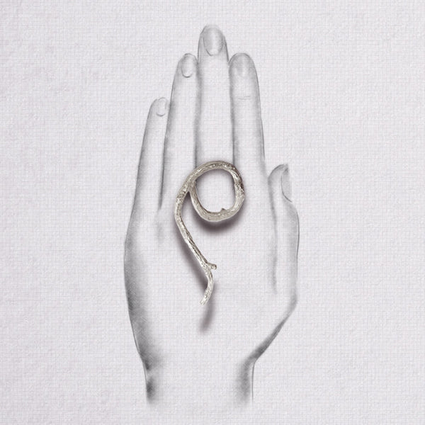 Da Dancing Twig Ring - 925 Sterling Silver