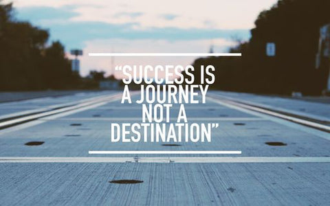 success is a journey quote