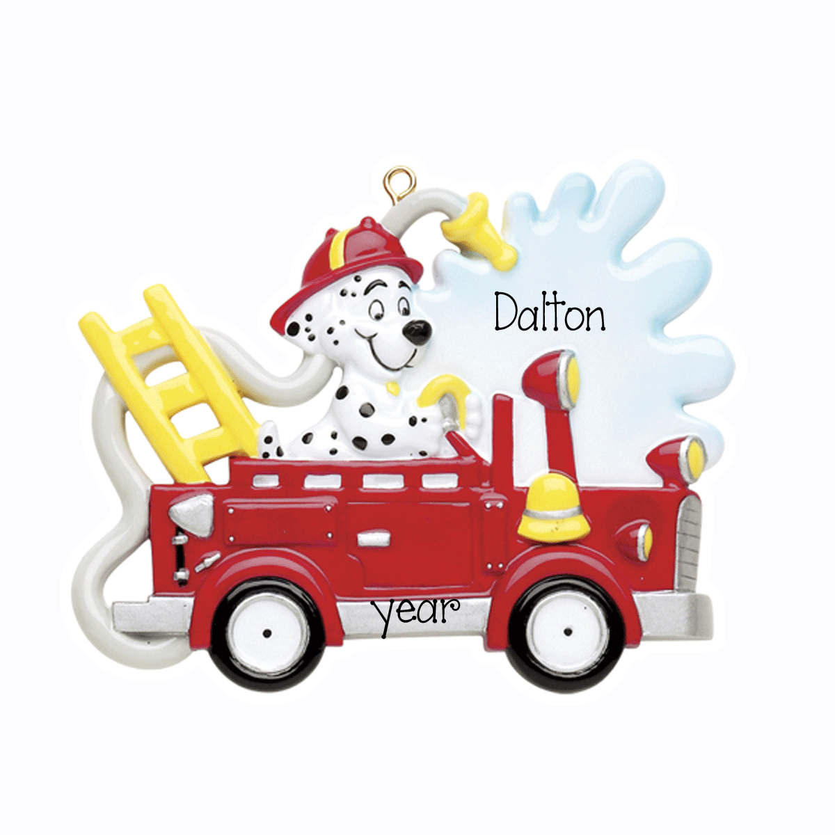 dalmation fire truck