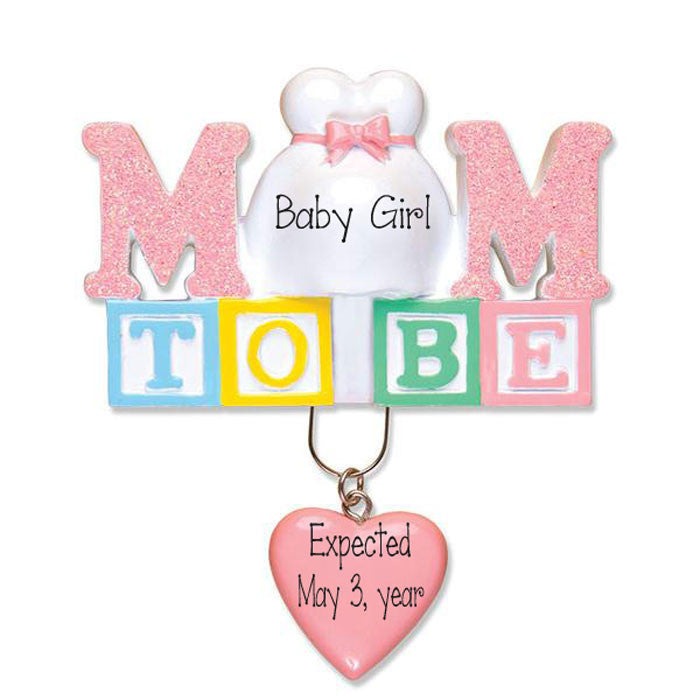 Mom to Be Personalized Ornament My 