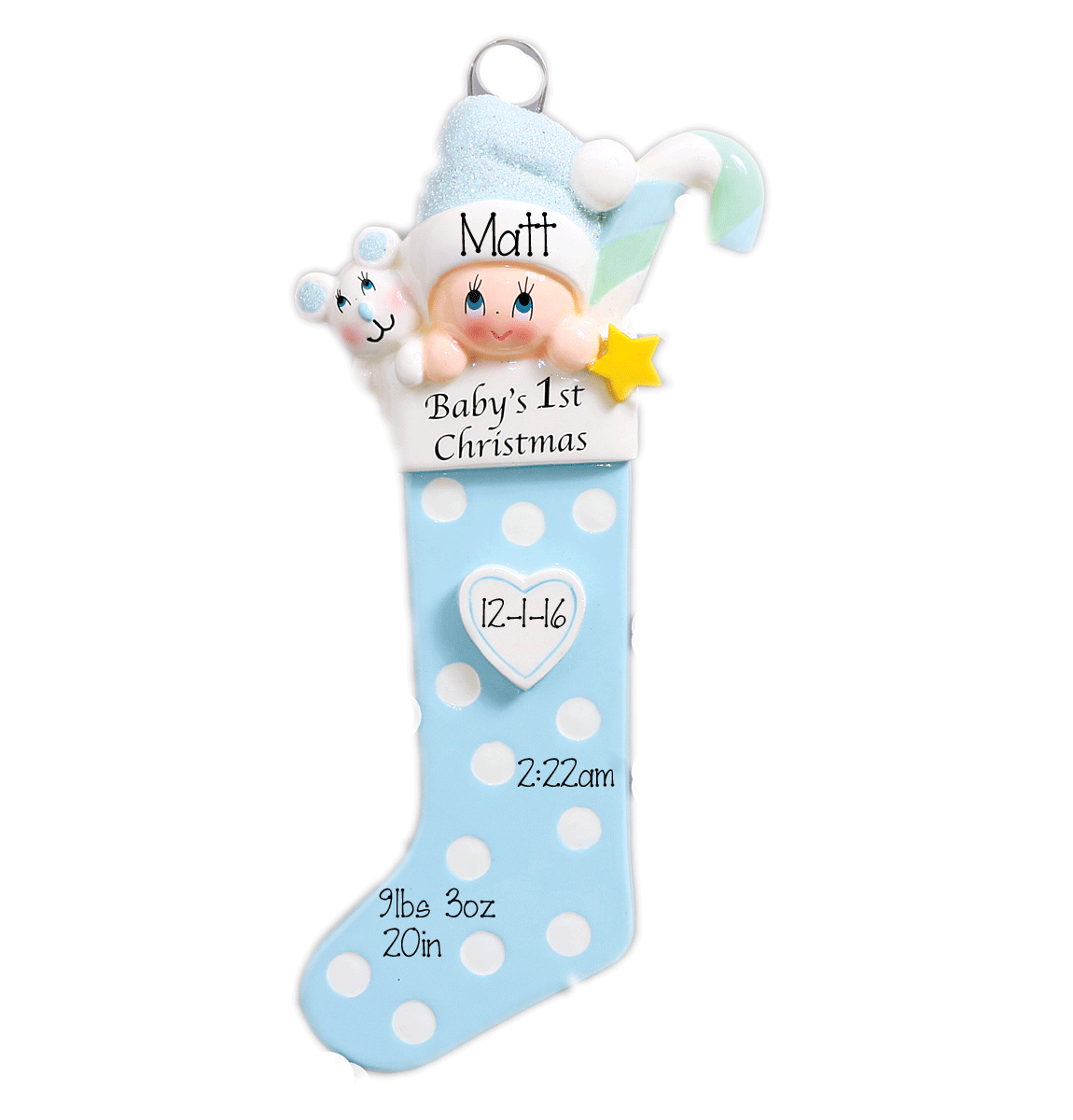 stocking for baby boy