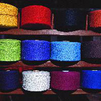 Colourful yarn for hammocks