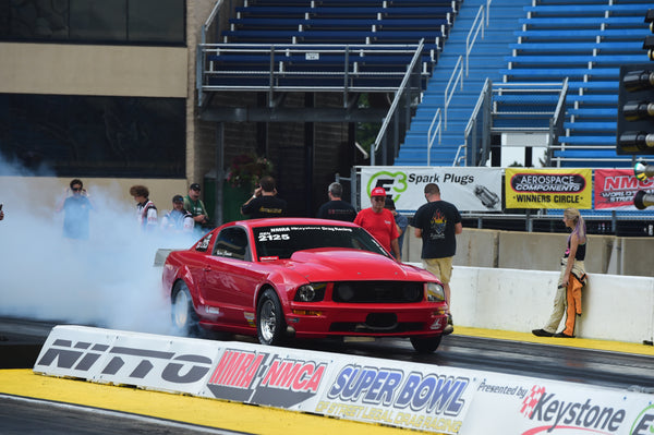 Valerie Clements of VCR Racing started at the age of 8 and is now a competitive racer in her 2005 Mustang NRMA Renegade car powered by a Procharger and pushrod small block Ford.