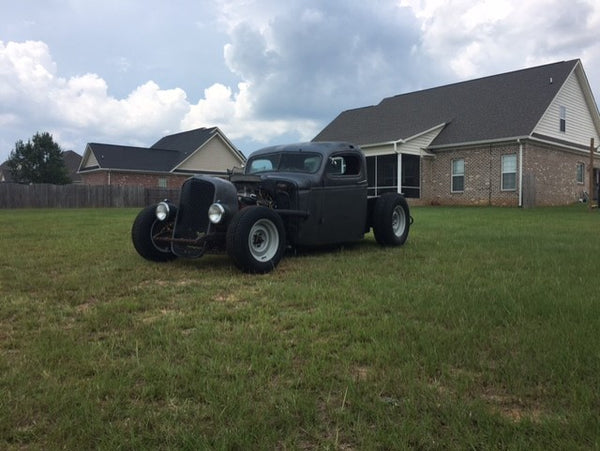 Brad Durham and his 1941 Chevrolet truck rat rod have a 28 thousand follower strong Instagram base that shares his love of old cars, fabricating and family.