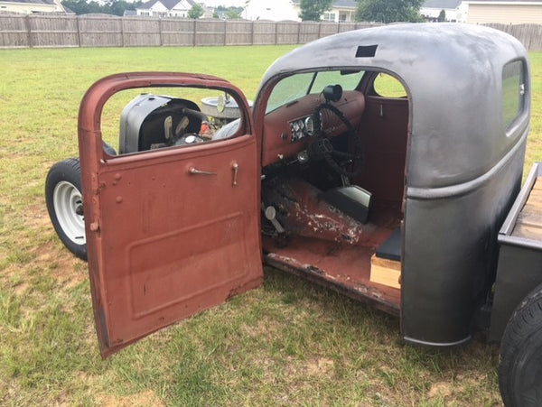 Brad Durham and his 1941 Chevrolet truck rat rod have a 28 thousand follower strong Instagram base that shares his love of old cars, fabricating and family.