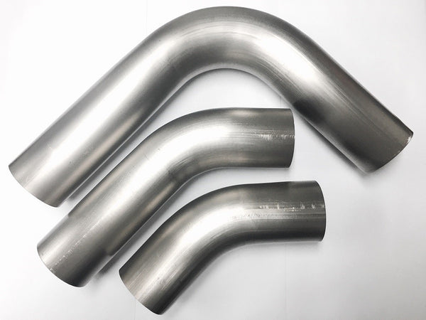 Titanium parts by Ticon Industries that supplies mandrel bends, hardware, mufflers, pie cuts and many other ways to get titanium parts for your custom exhaust, intake, intercooler or other piping and hardware needs.