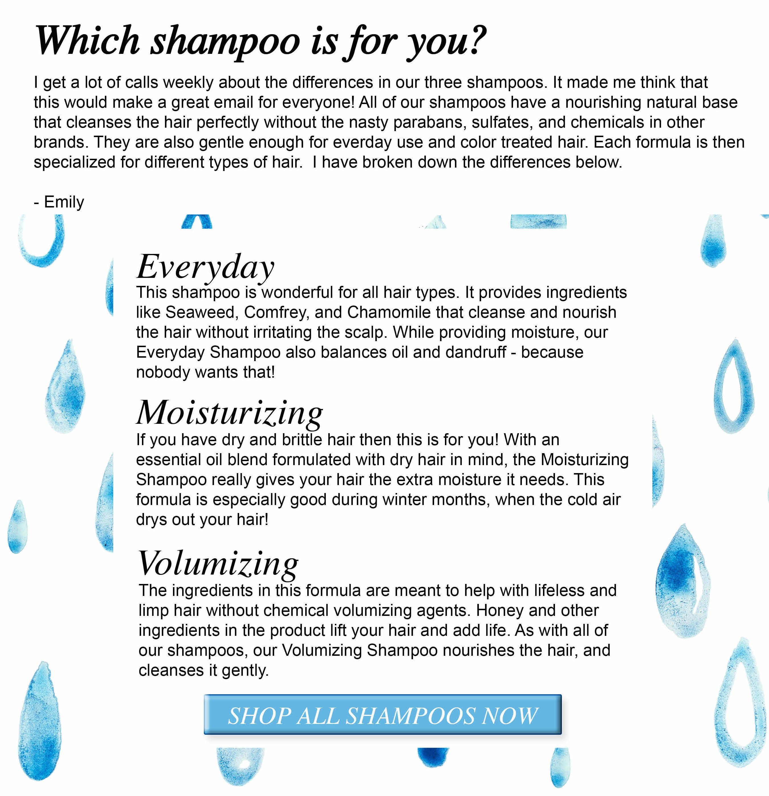 shampoo