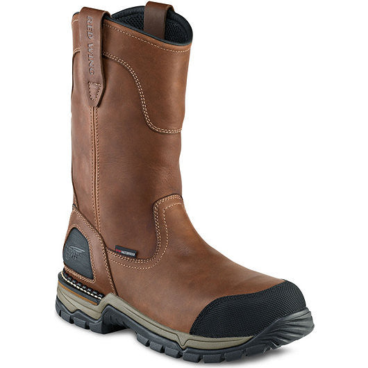 red wing rubber boots steel toe